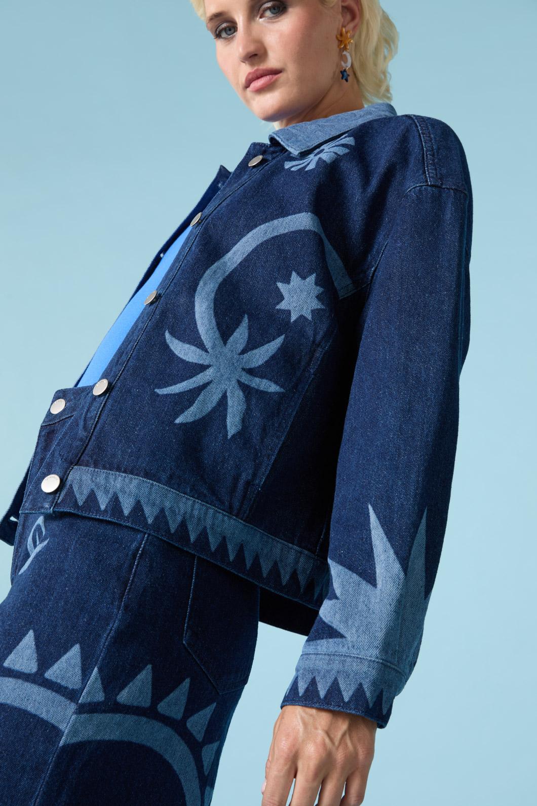 Jade Denim Jacket - Image 3