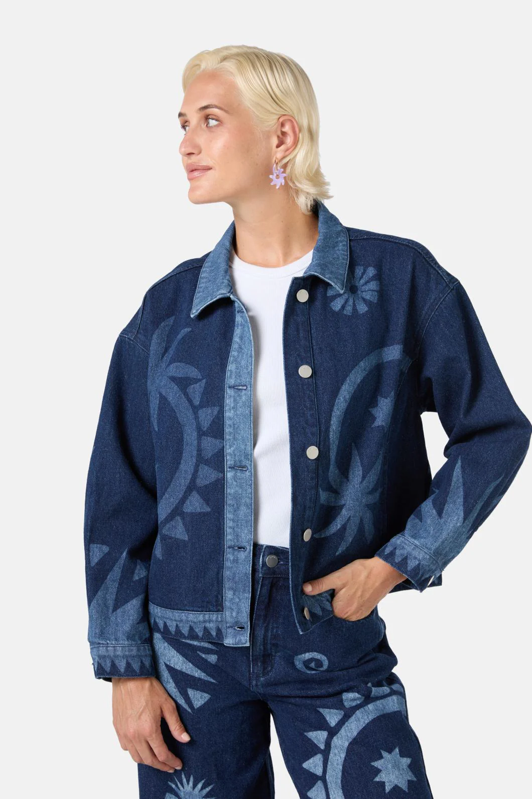 Jade Denim Jacket - Image 4
