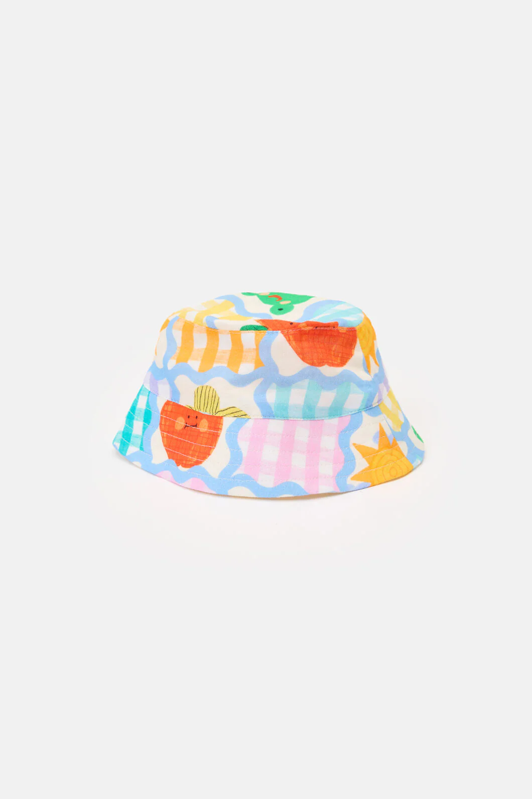 Jumble Check Baby Hat - Image 2