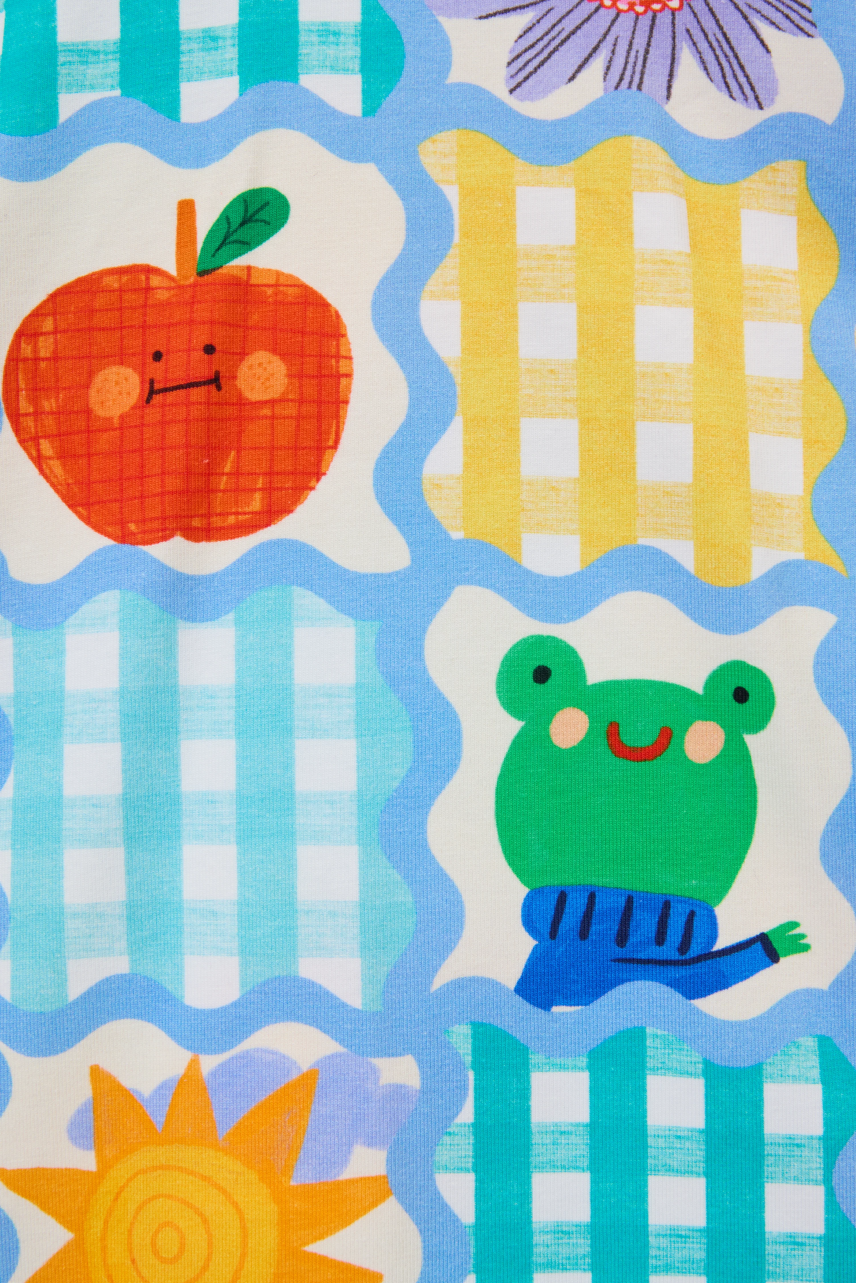 Jumble Check Baby Tee - Image 3