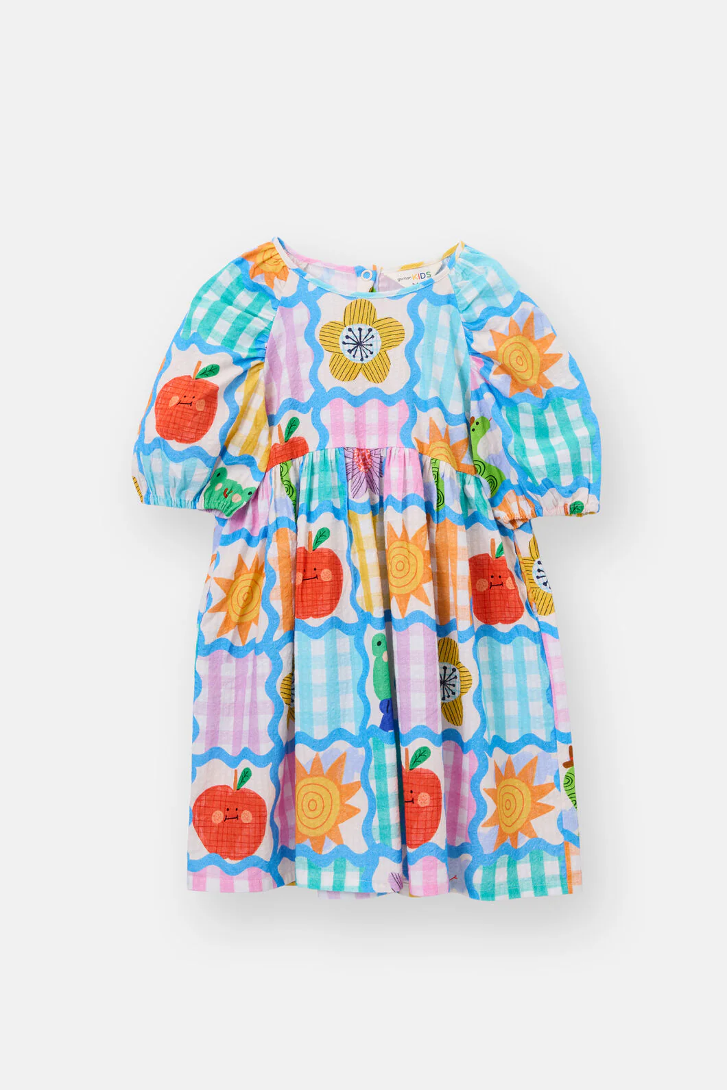 Jumble Check Kids Dress - Image 2