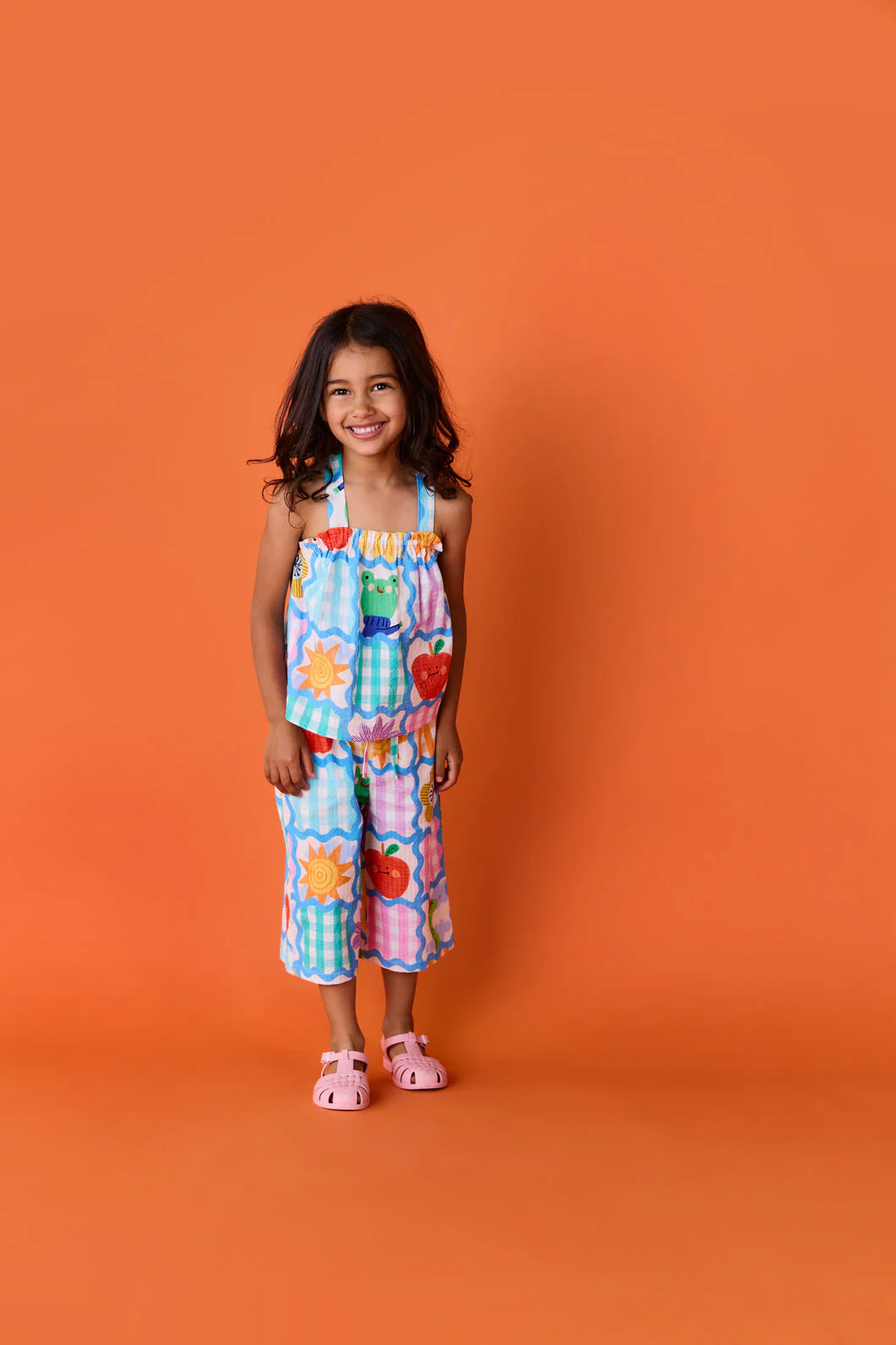 Jumble Check Kids Top - Image 2