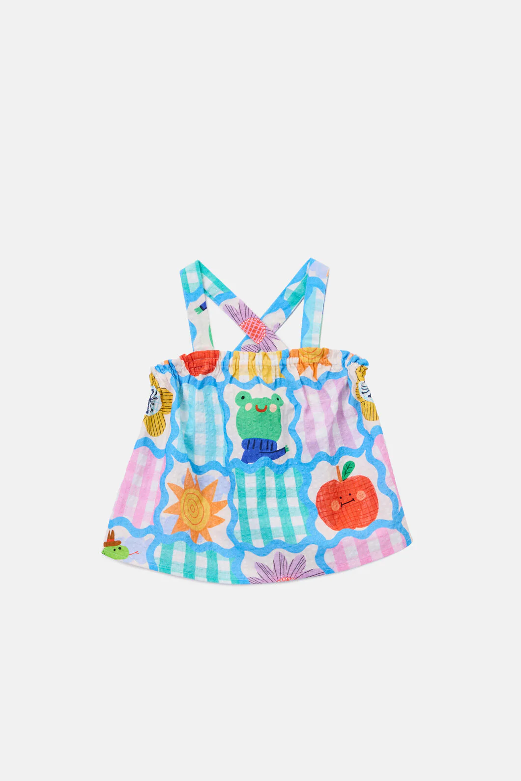 Jumble Check Kids Top - Image 3
