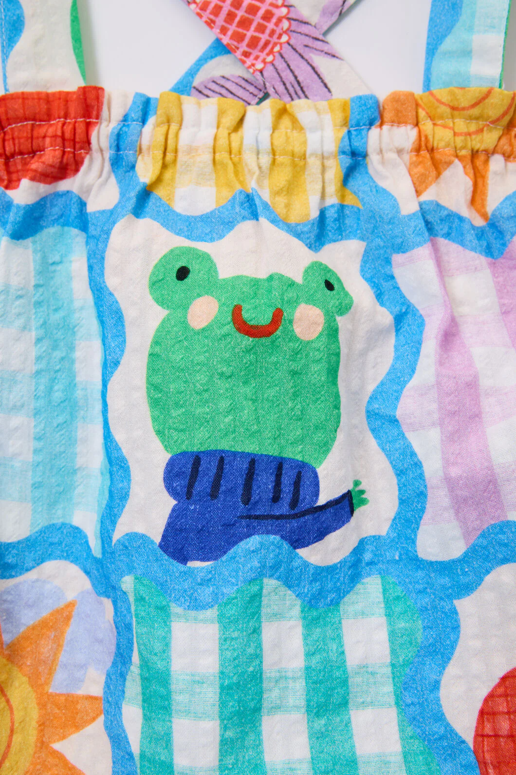 Jumble Check Kids Top - Image 4