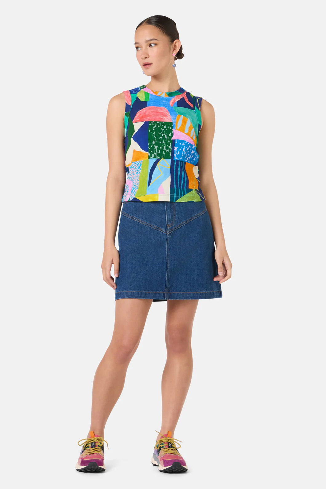 Jungle Rhapsody Rib Tank - Image 2