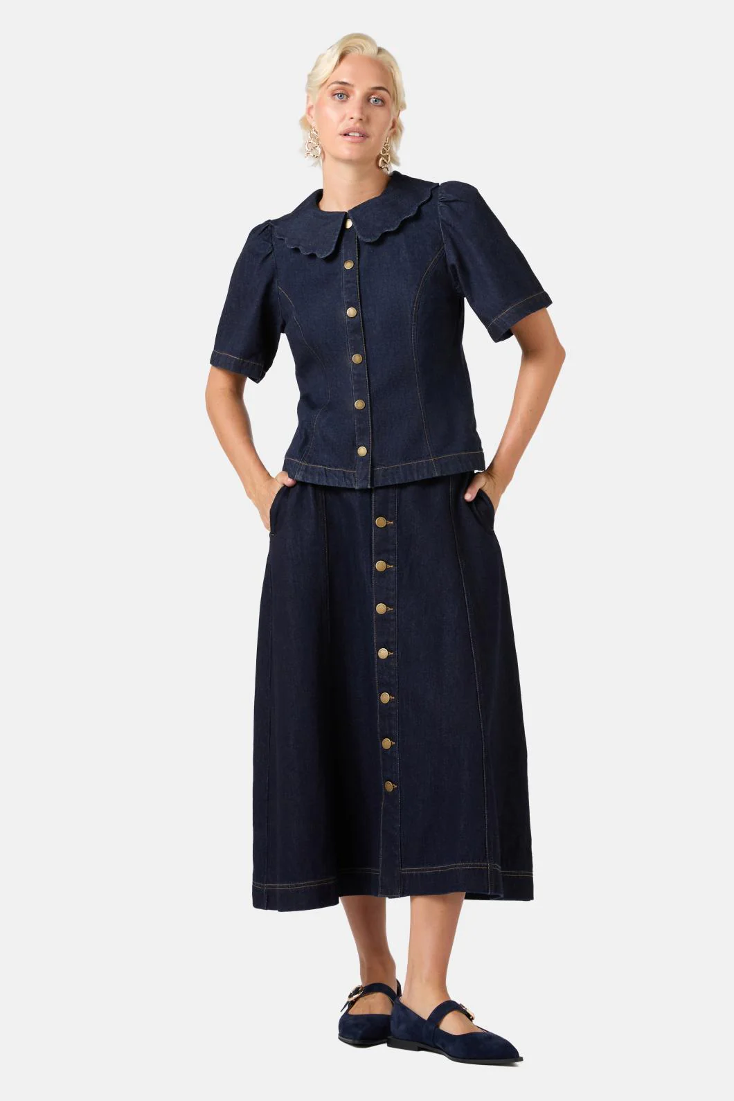 Juniper Denim Skirt - Image 6