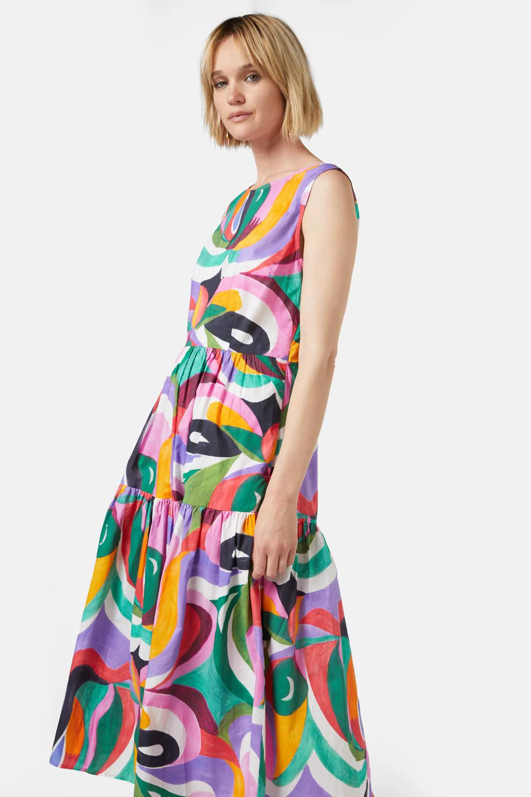 Kaleidoscopic Midi Dress - Image 2