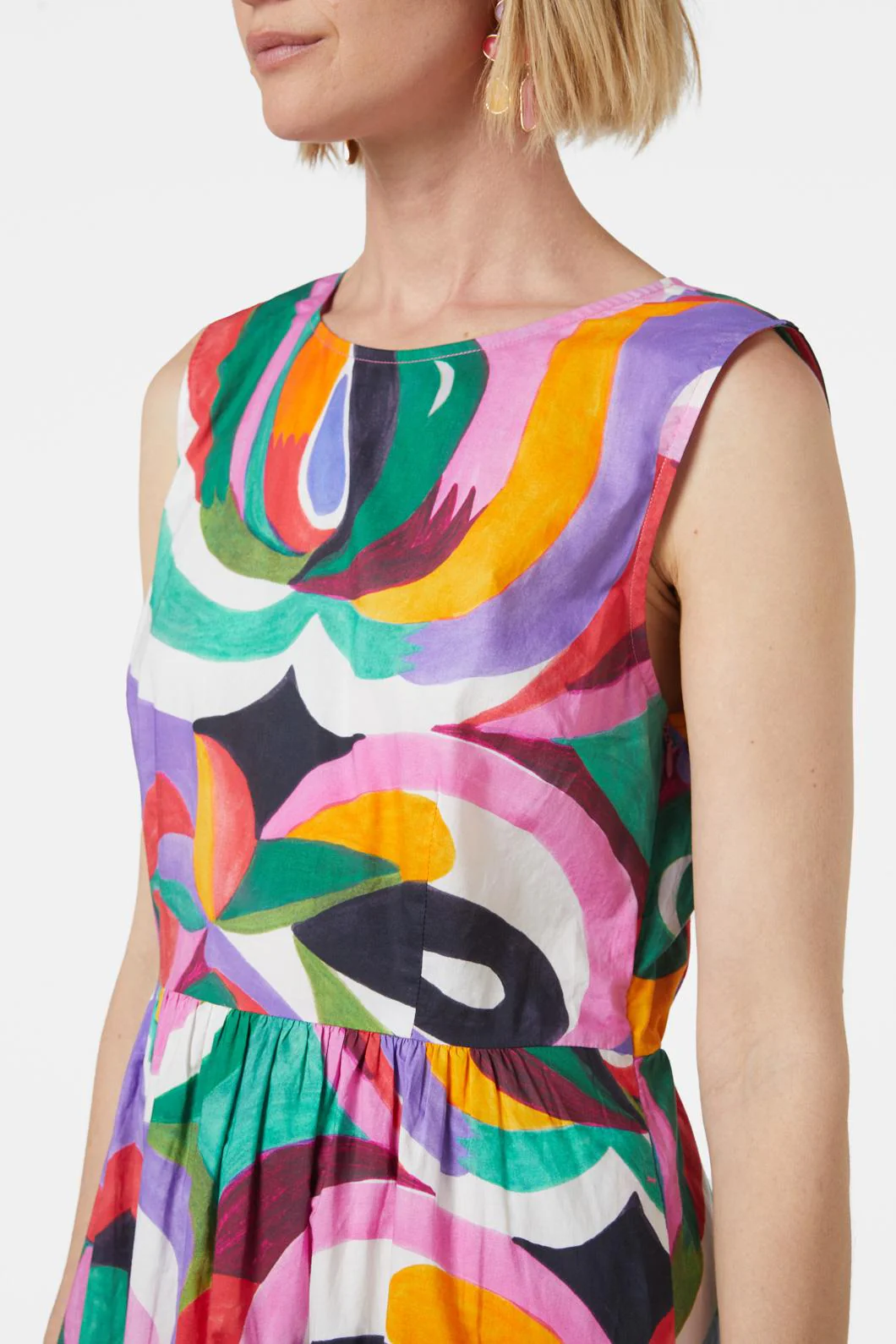 Kaleidoscopic Midi Dress - Image 6