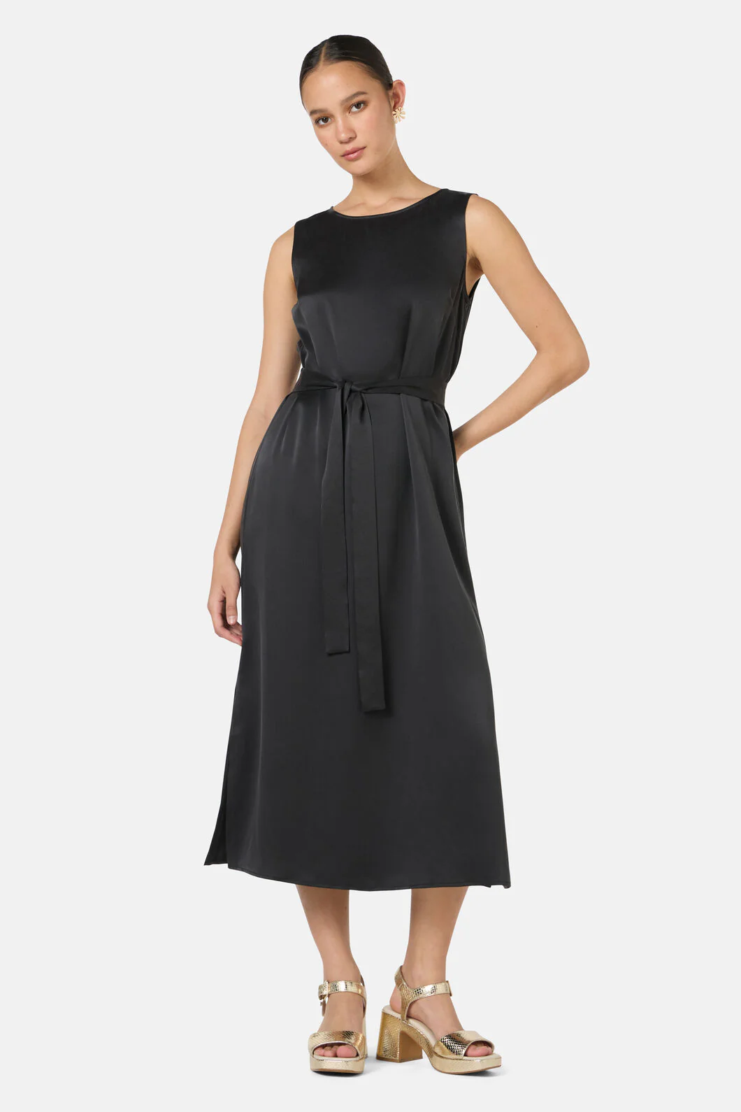 Kirby Sandwashed Silk Dress - Image 2