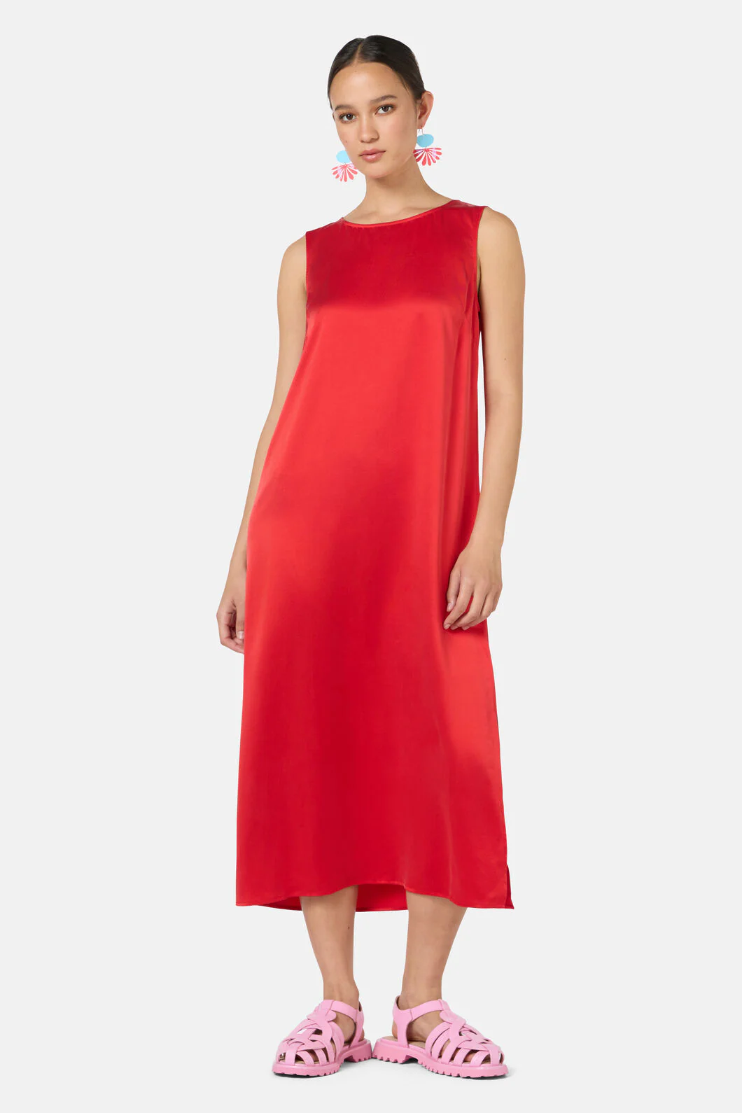 Kirby Sandwashed Silk Dress - Image 7
