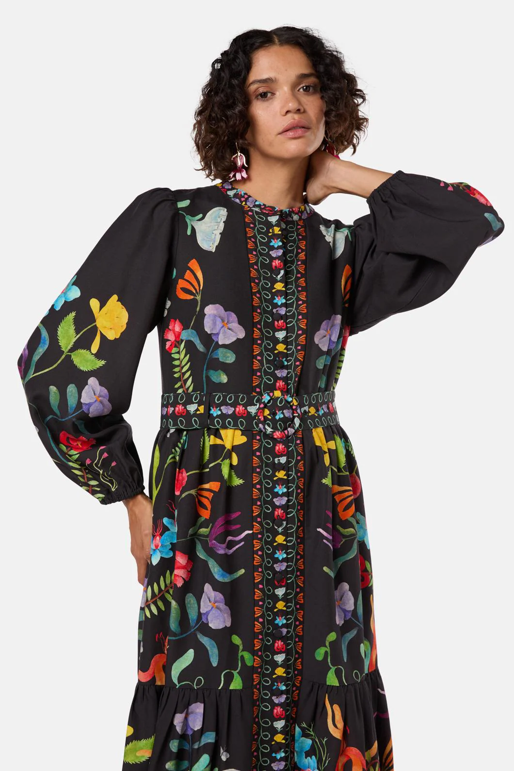 Leafy Lessons Long Dress - Image 2