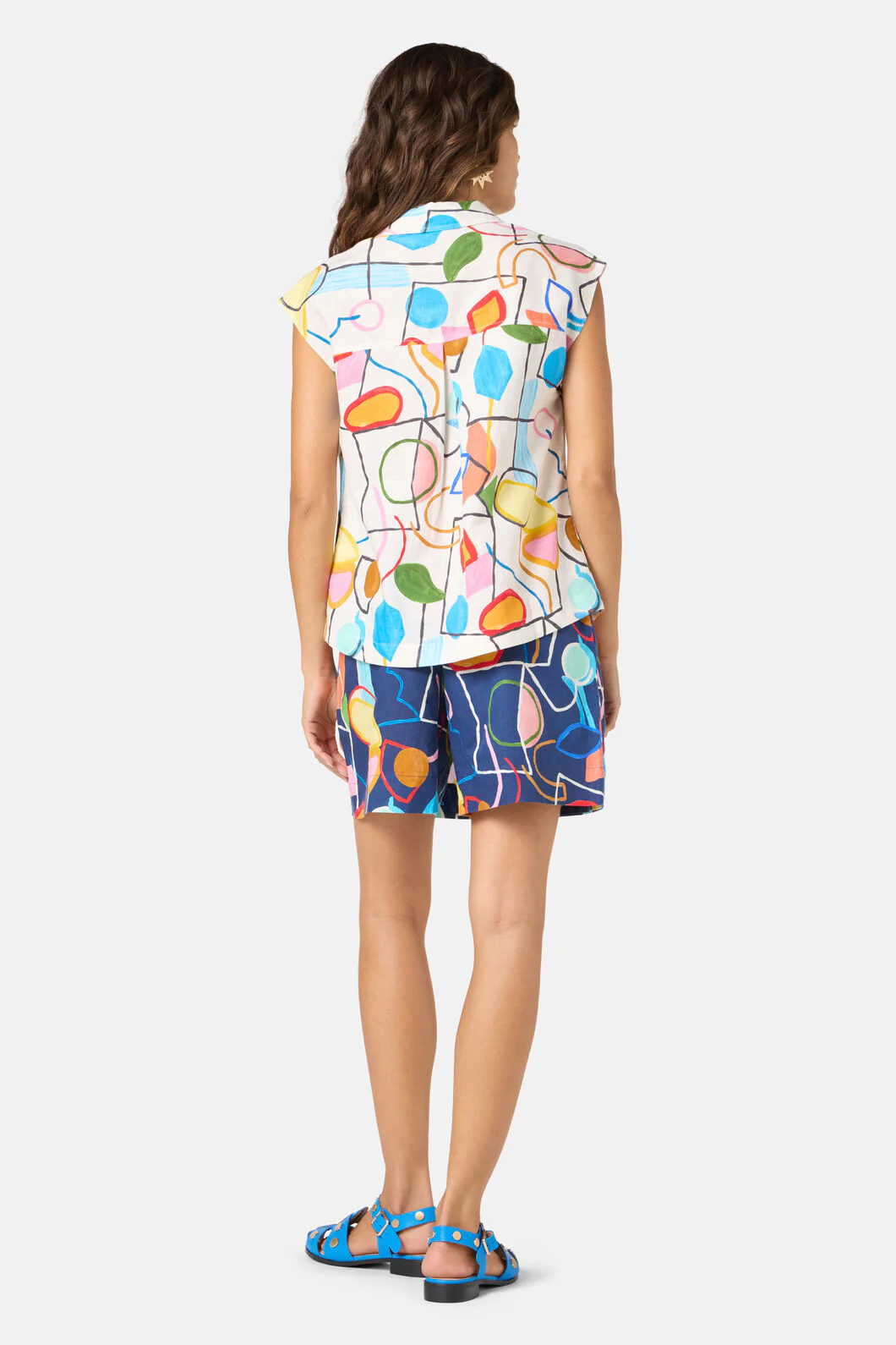 Line And Dandy Print Shirt - Image 4