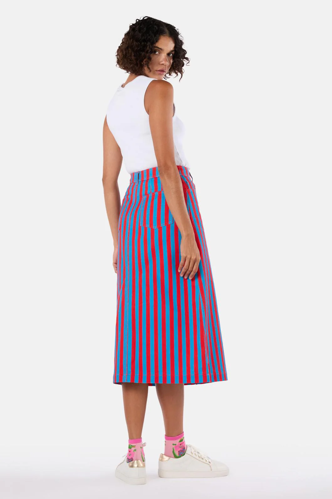 Line Dancing Denim Skirt - Image 5