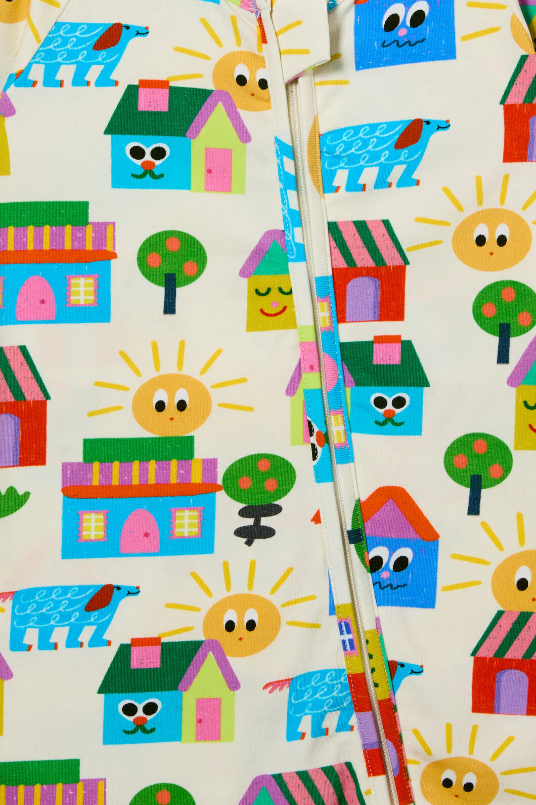 Little Huts Baby Onesie - Image 3