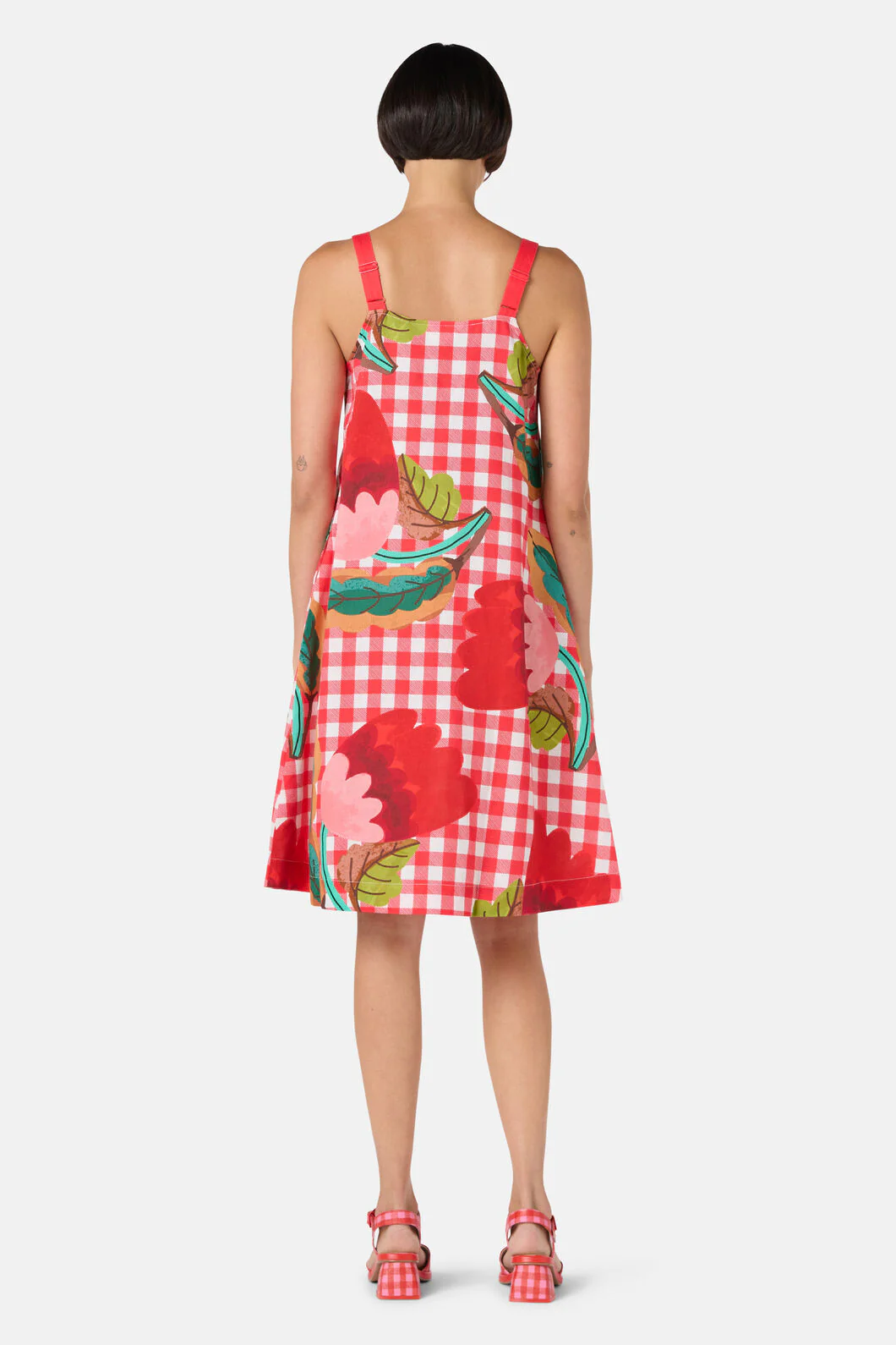 Little Things Gingham Dress - Image 4