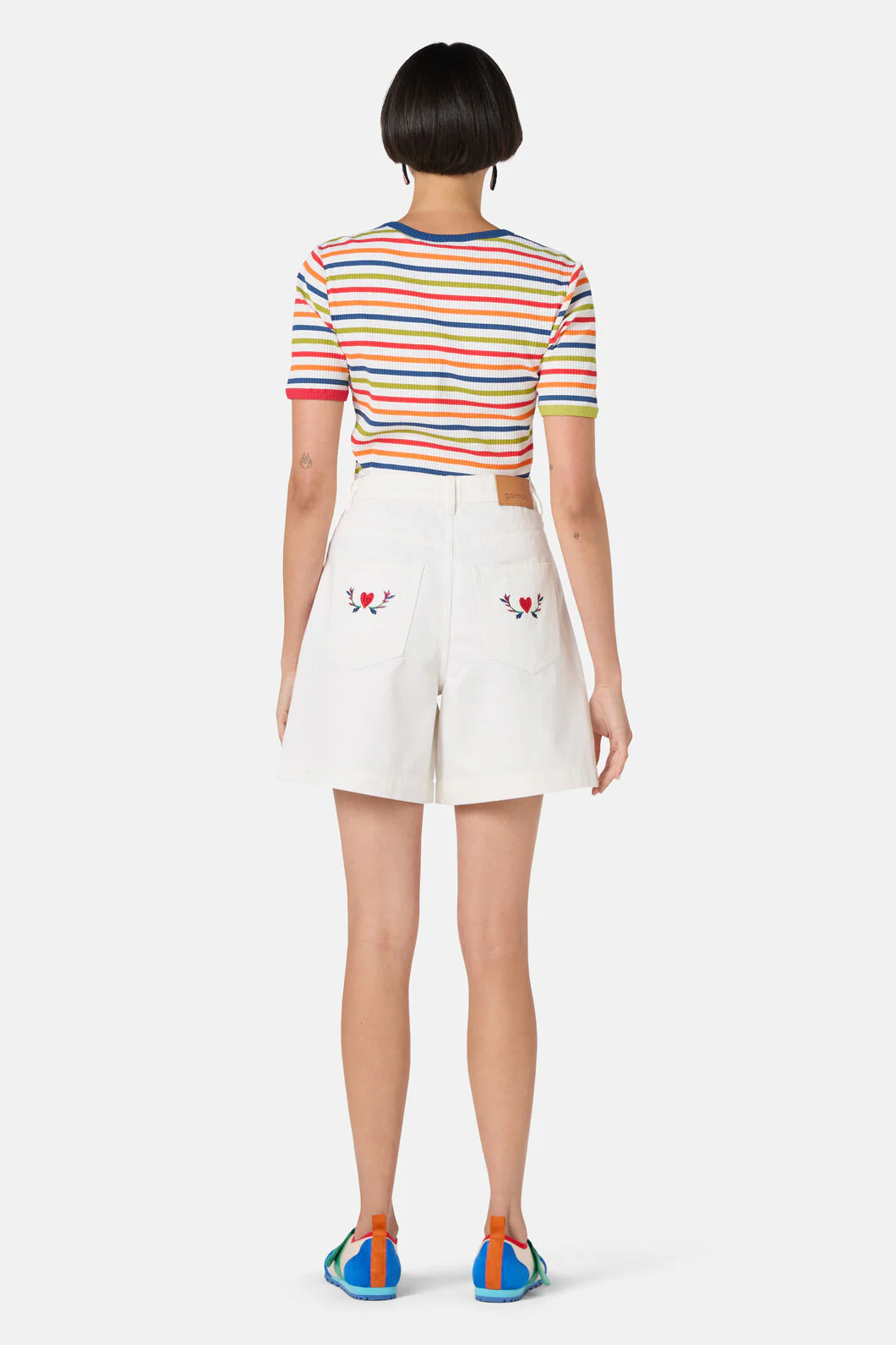 Little Things Striped Tee - Image 4