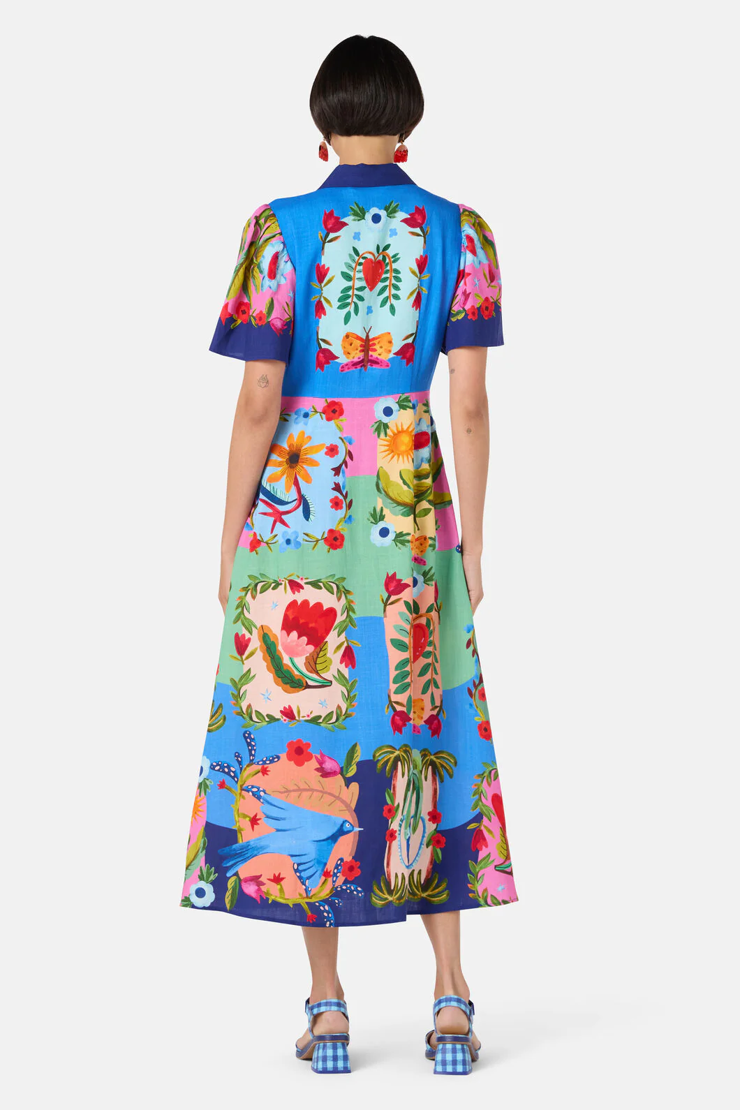 Little Things Placement Shirt Dress - Image 5