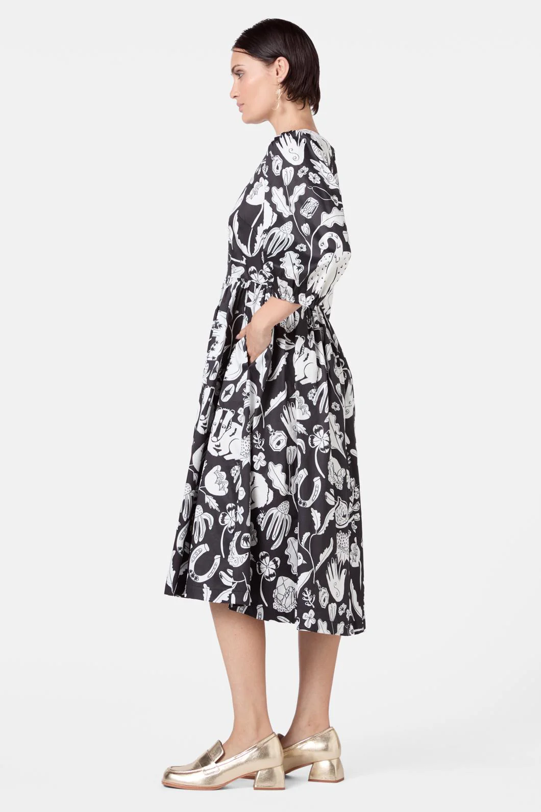 Lost And Found Midi Dress - Image 3