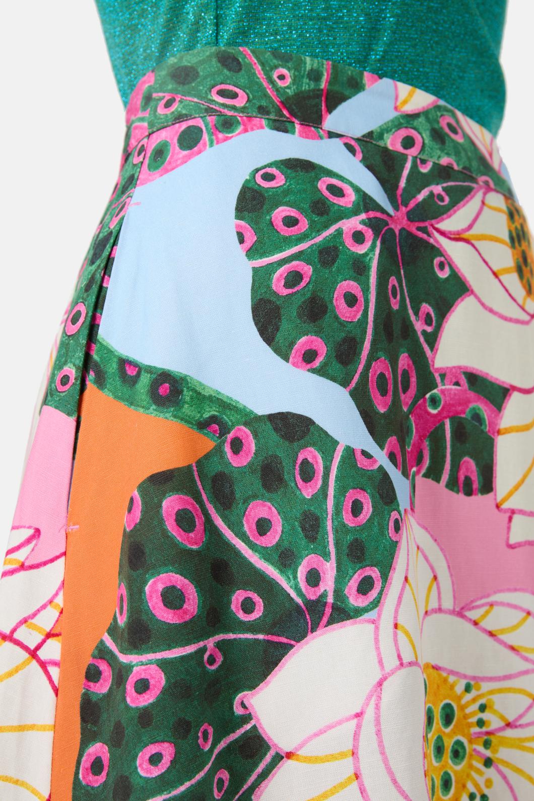 Lotus Leopard Skirt - Image 5
