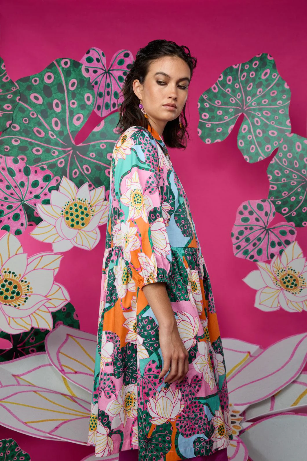 Lotus Leopard Smock Dress - Image 4