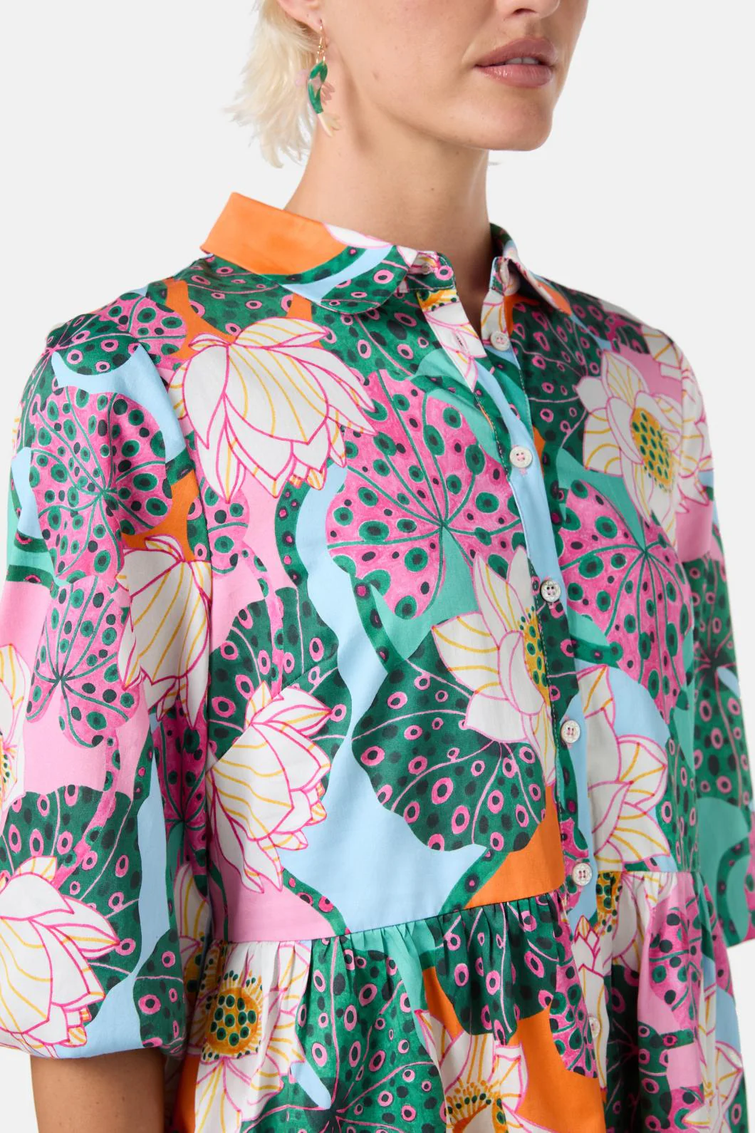 Lotus Leopard Smock Dress - Image 7