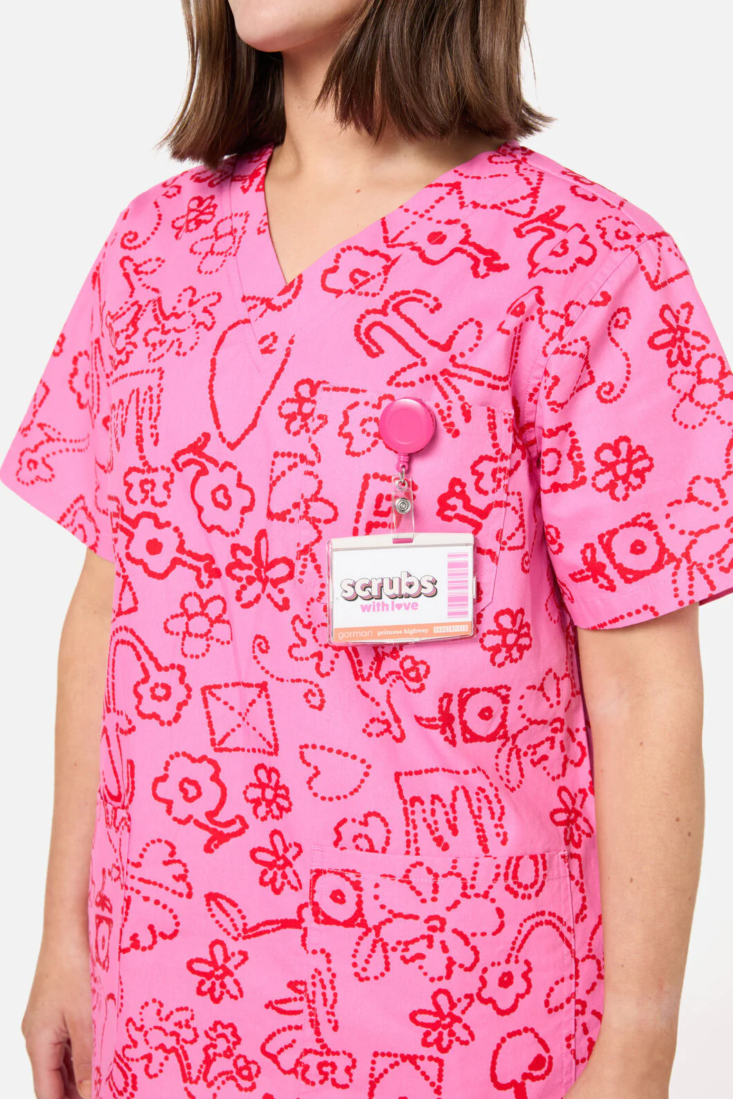 Love Letter Scrub Set - Image 5