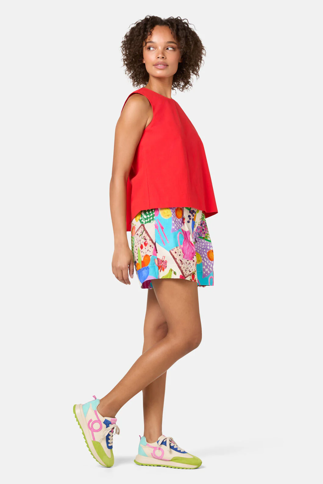 Lucy Cotton Tie Tank - Image 10