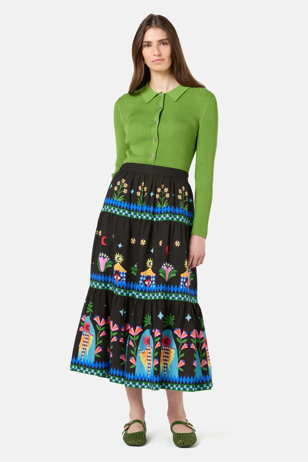 Luna Cirque Midi Skirt - Image 3