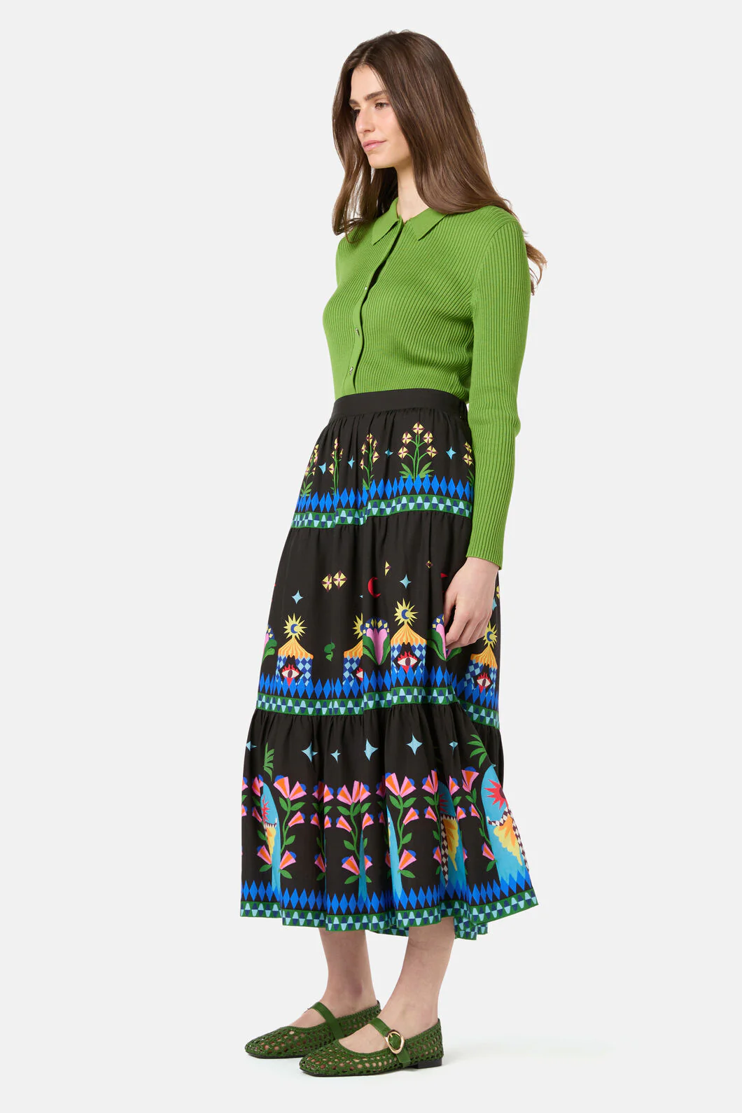 Luna Cirque Midi Skirt - Image 6