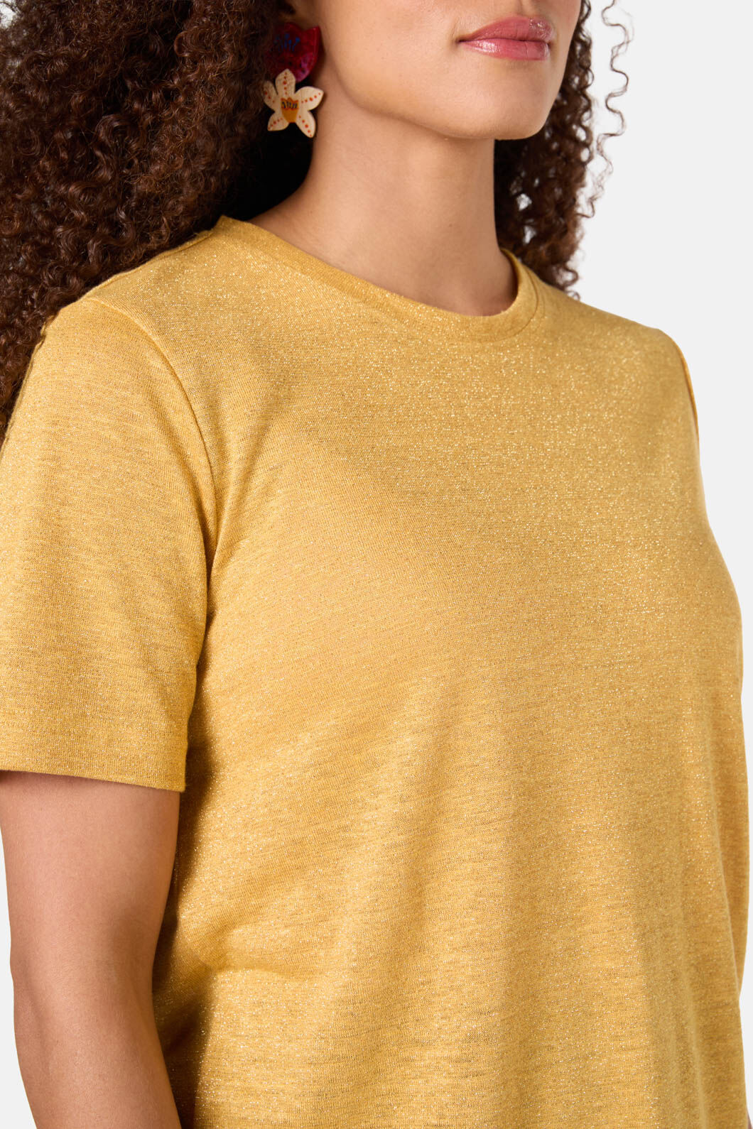 Lurex Hemp Tee - Image 5