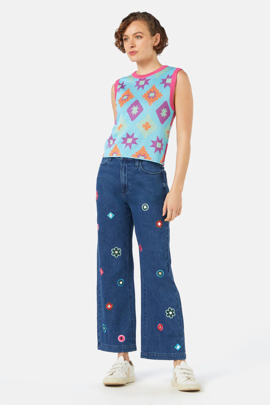 Magic Carpet Reversible Knit Vest - Image 2