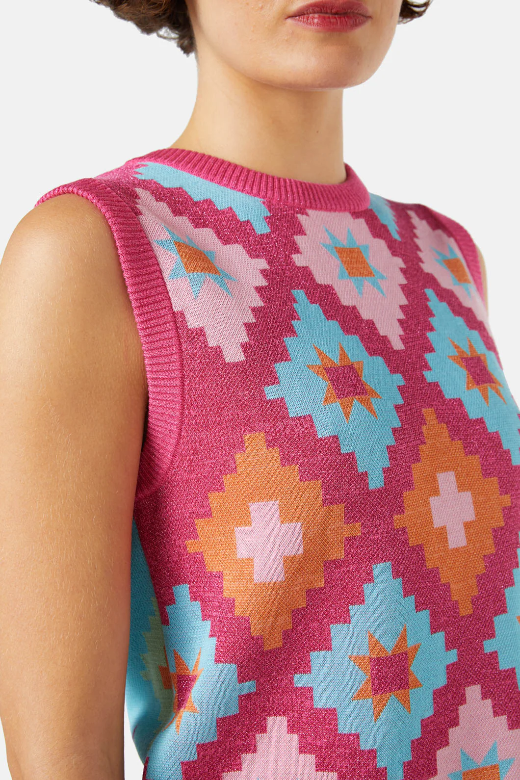 Magic Carpet Reversible Knit Vest - Image 6
