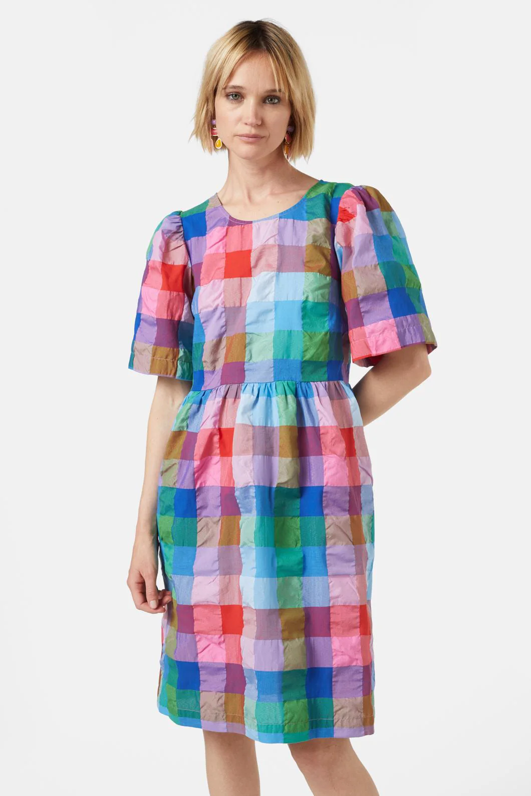 Mathilda Check Dress - Image 2