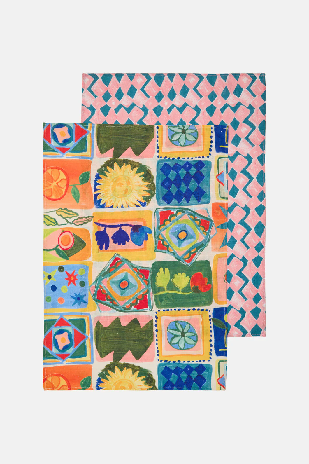 Mediterranean Tea Towel Set - Image 2