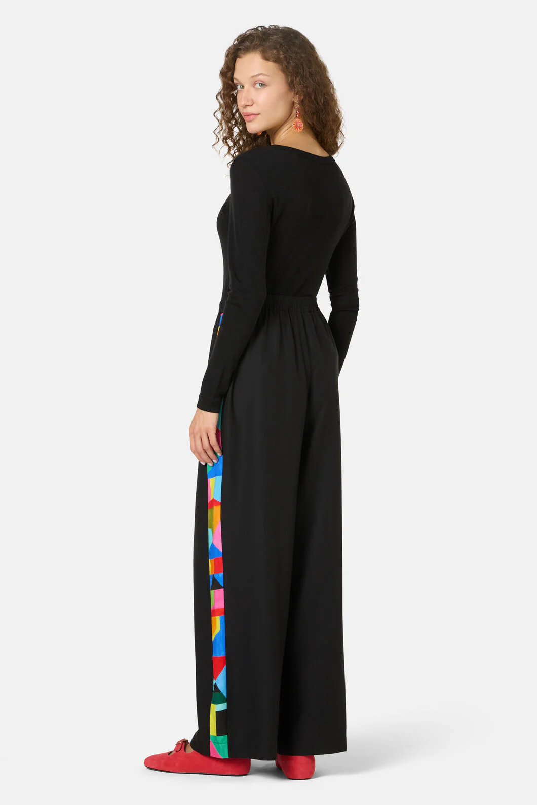 Merino Wool Crew Neck Top - Image 5
