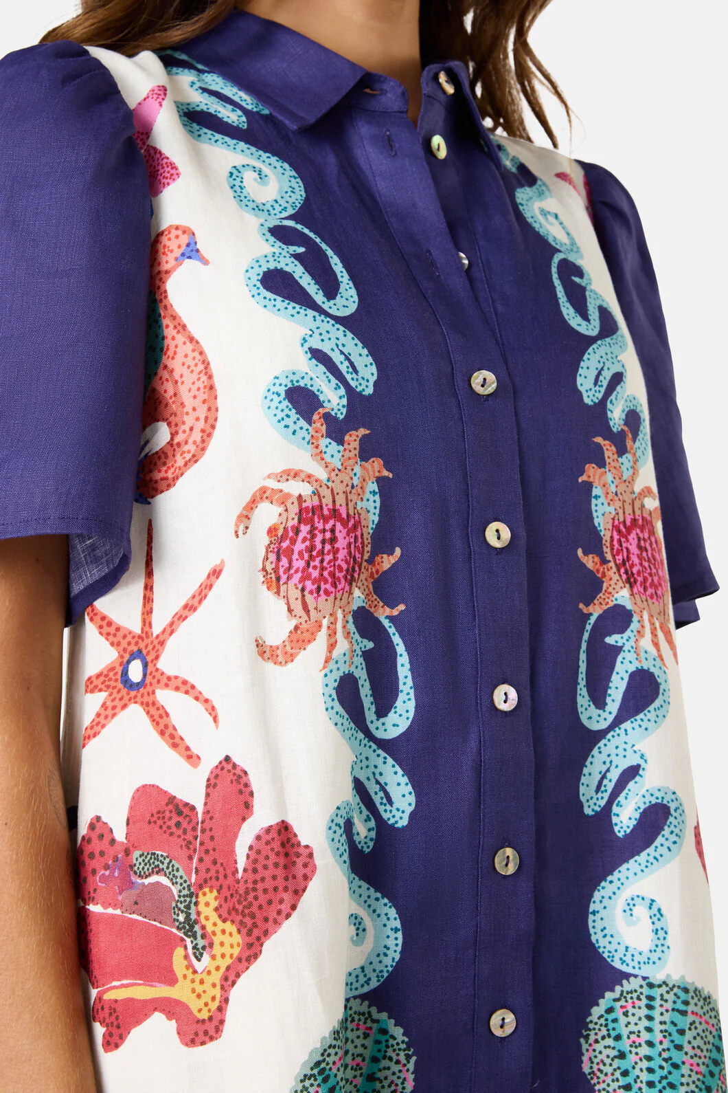 Mermaid Vacation Midi Dress - Image 5