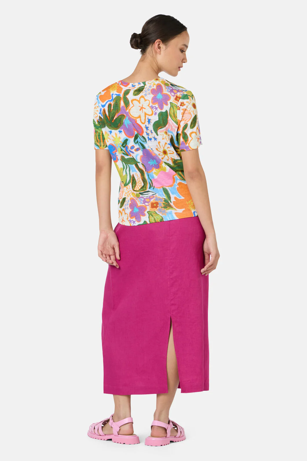 Midnight Garden Hemp Tee - Image 4