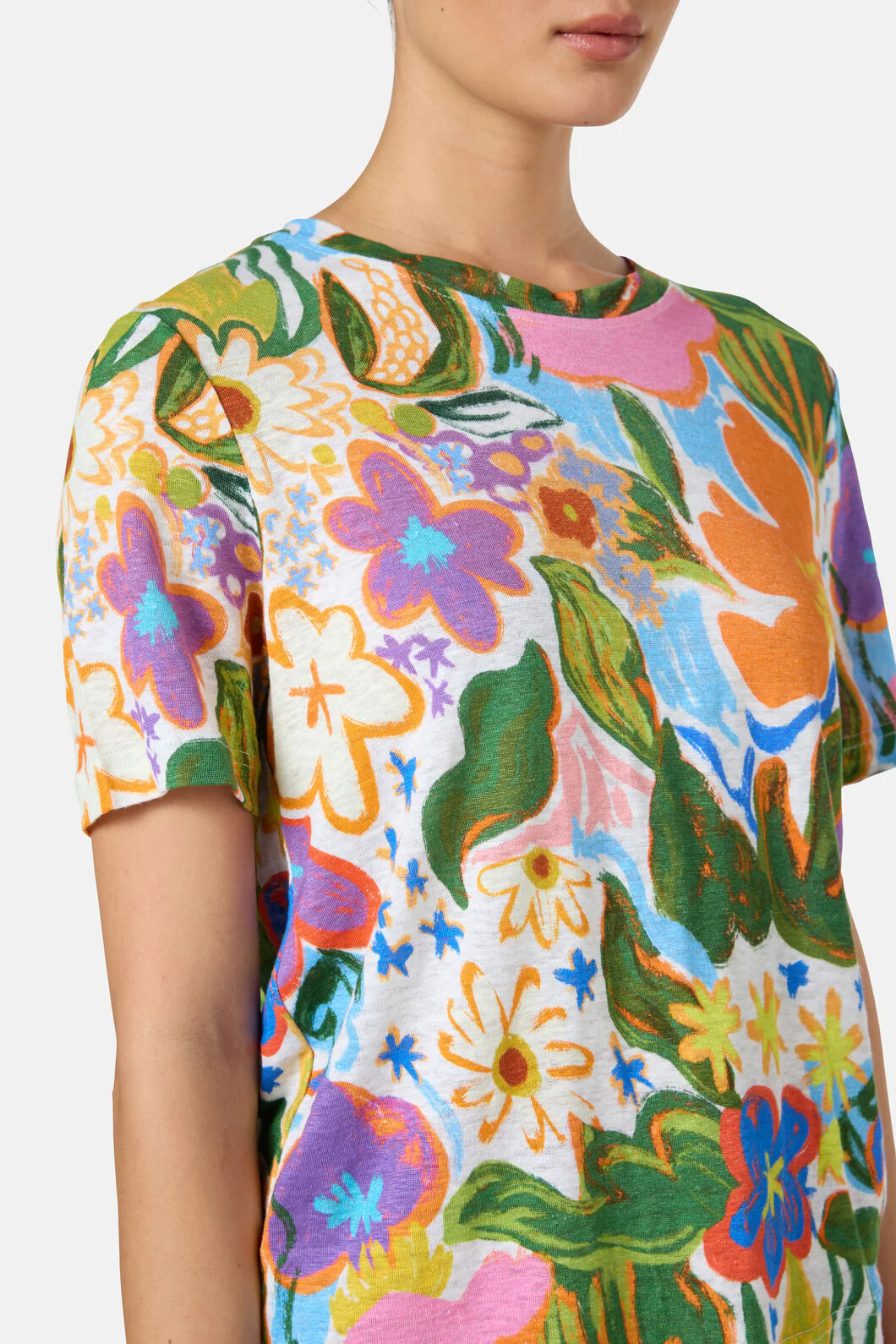 Midnight Garden Hemp Tee - Image 5