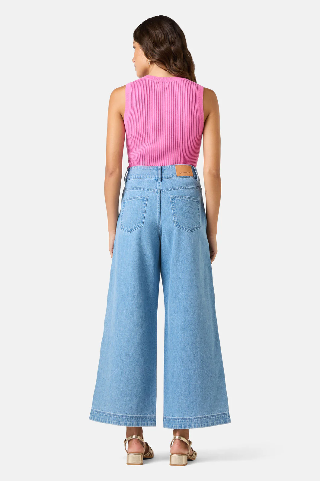 Mimi Denim Culotte - Image 3