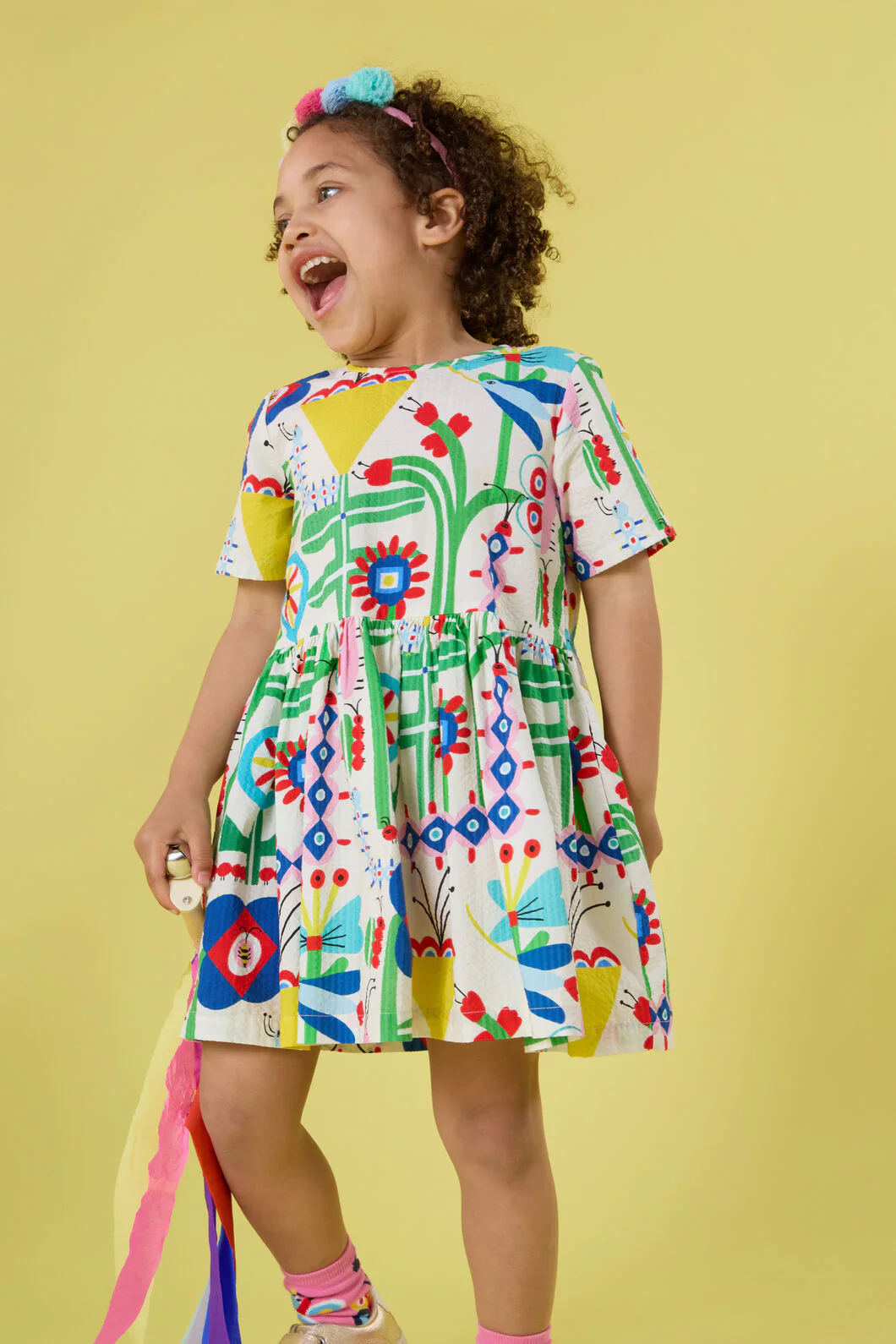 Mini Hideout Kids Dress - Image 3