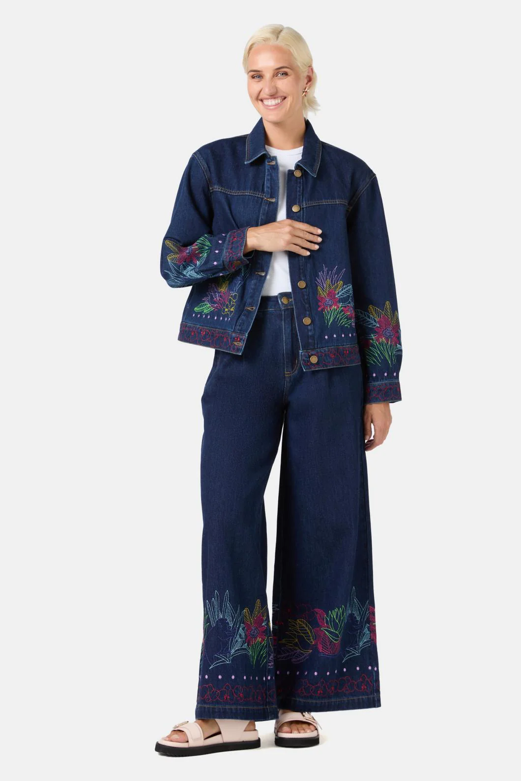 Monkey Forest Denim Jacket - Image 3