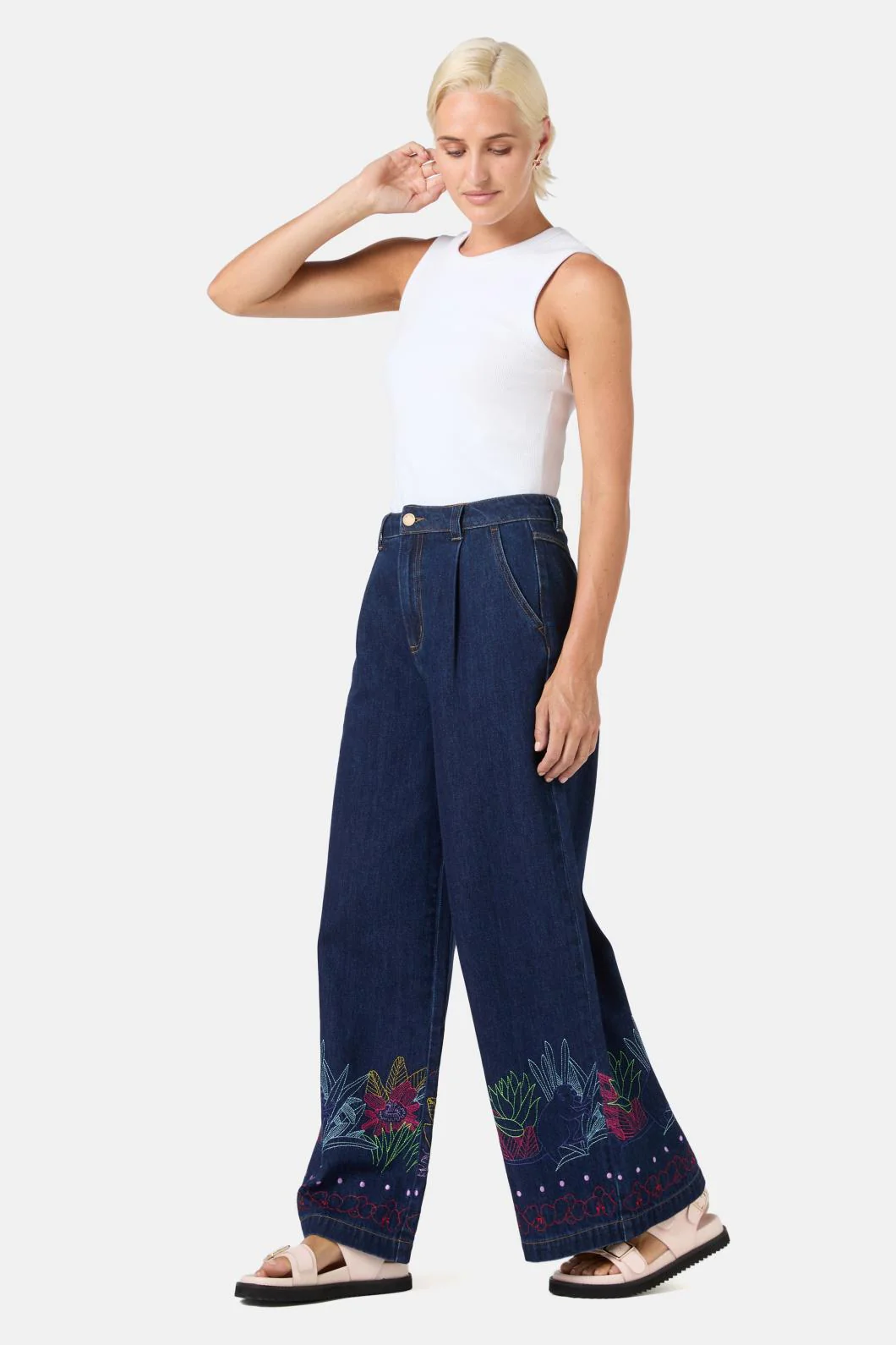 Monkey Forest Denim Jean - Image 4