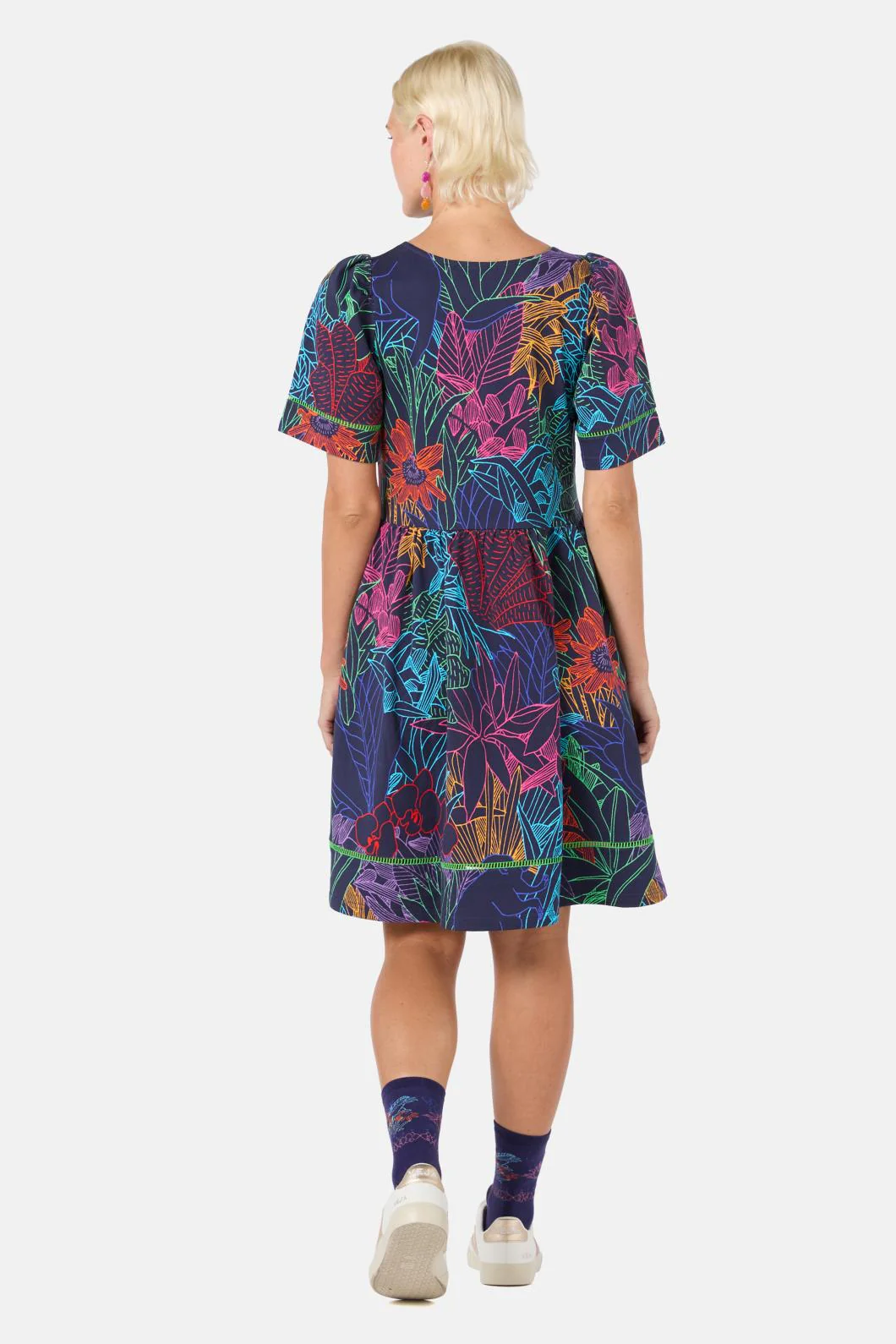 Monkey Forest Jersey Dress - Image 4