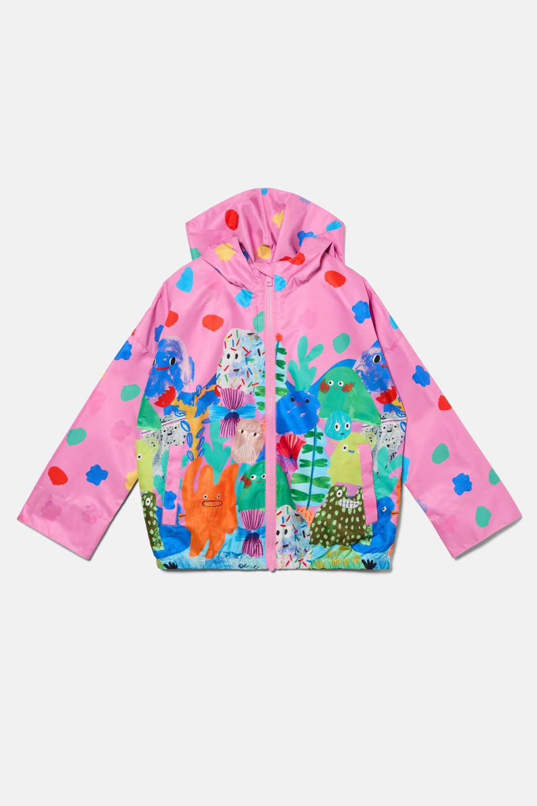 Monsters Kids Border Raincoat - Image 10