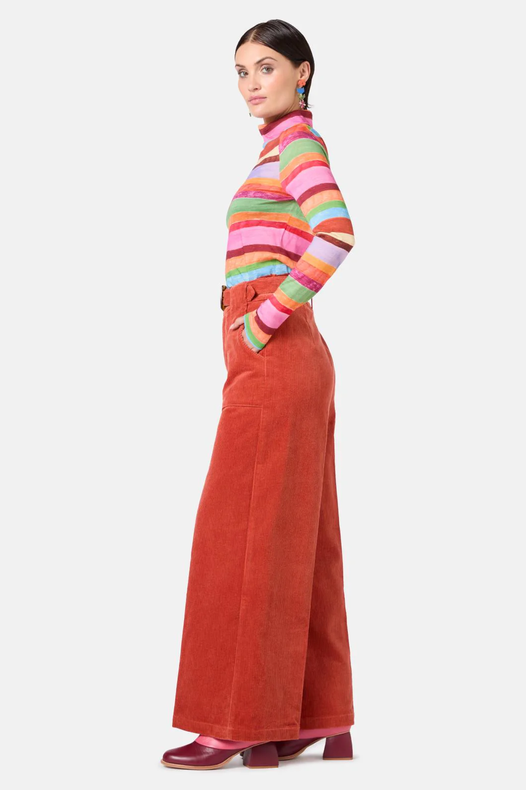 Morrie Flare Cord Pant - Image 6