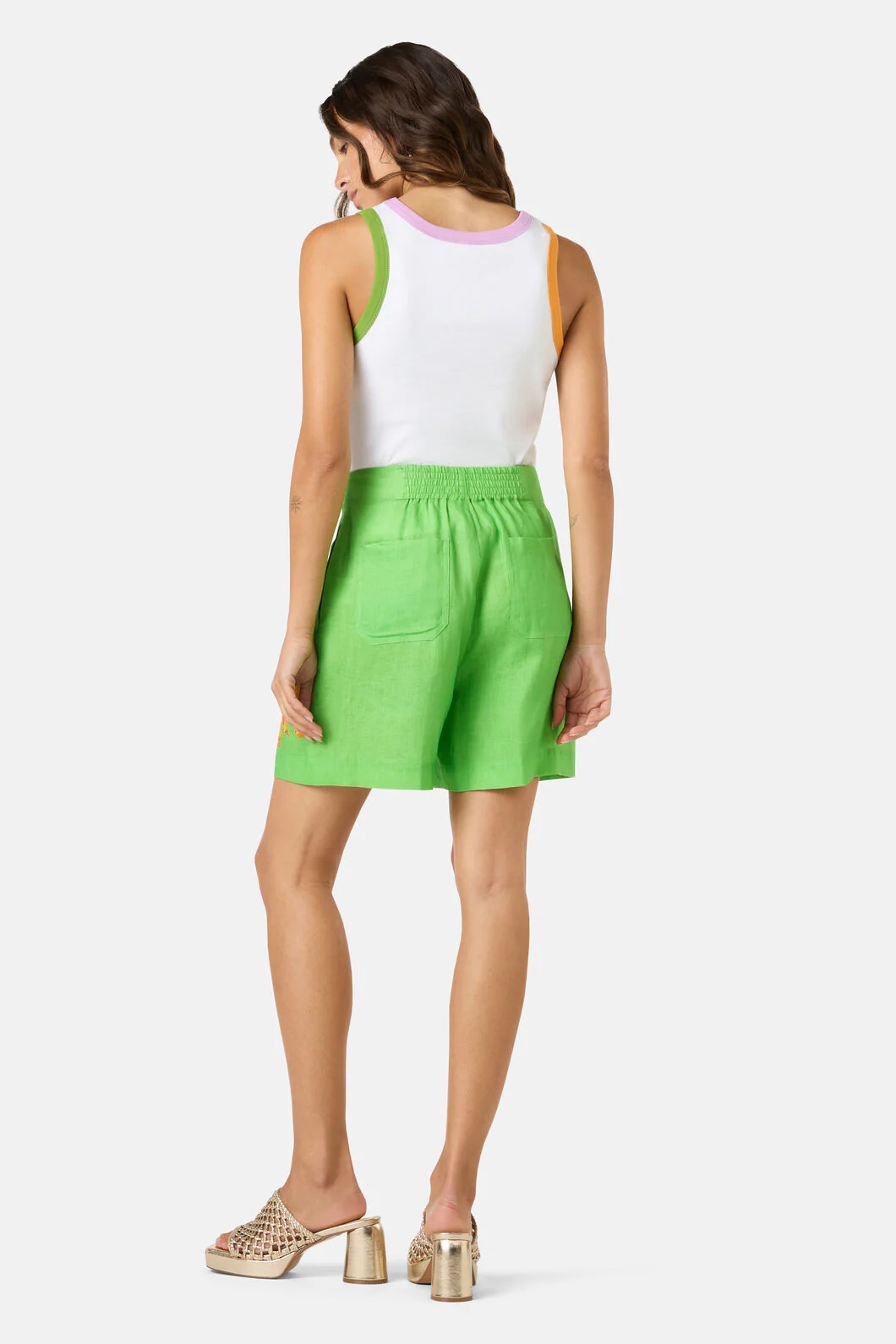 Mosaic Mile Linen Short - Image 4