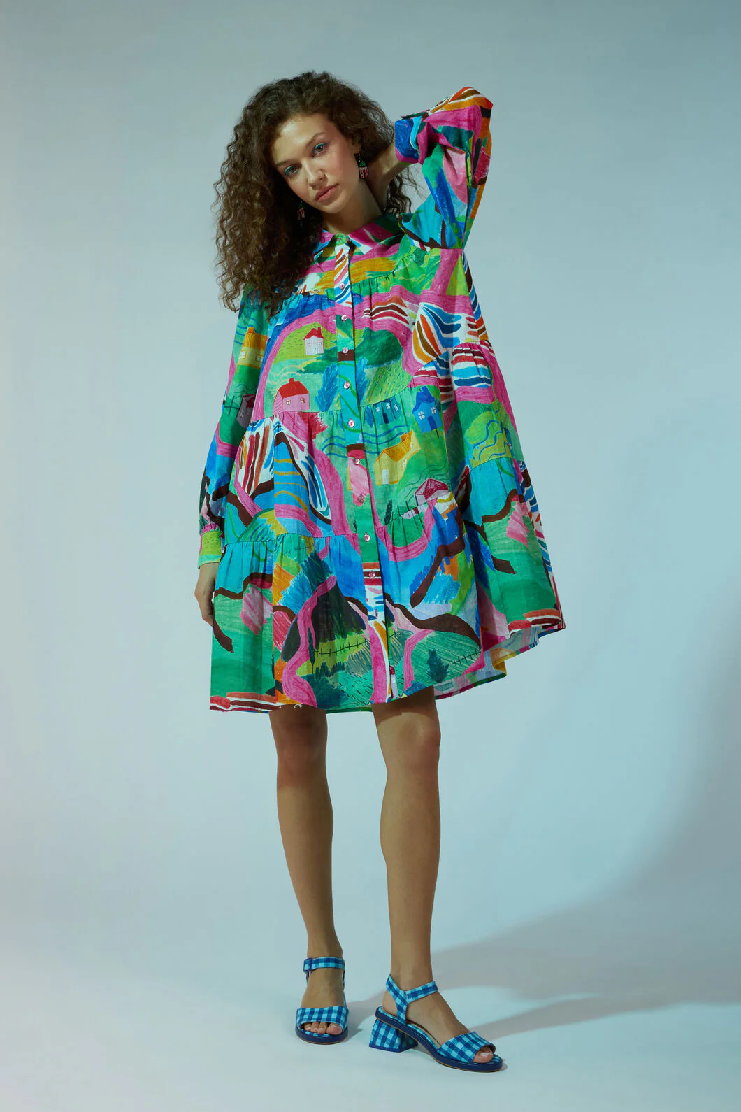 Mountain Magic Shirt Dress - Image 3