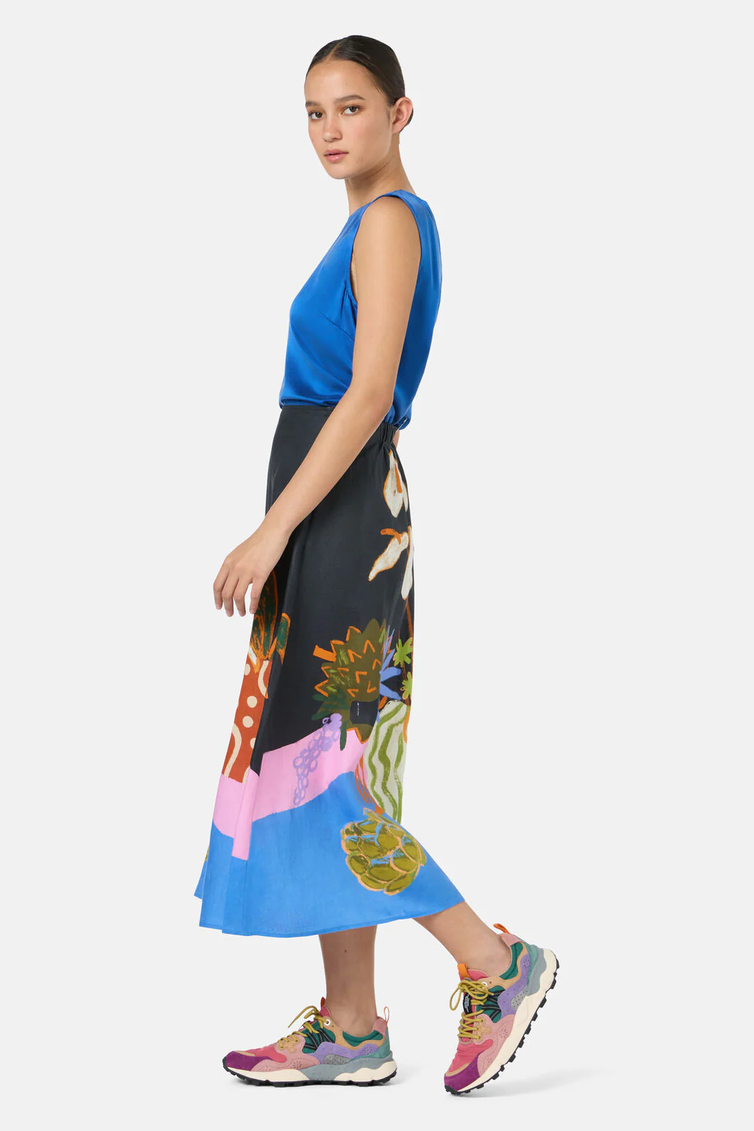 Natural Form Midi Skirt - Image 2