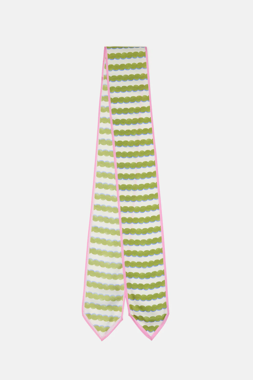 Natural Form Stripe Scarf - Image 2