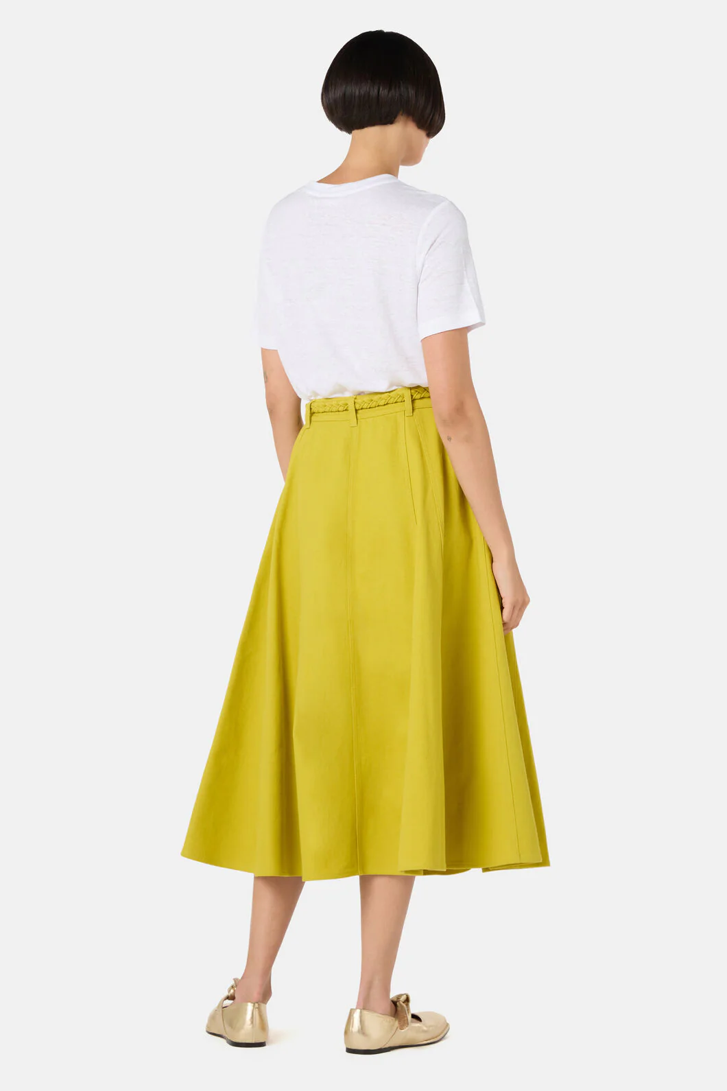 Olive Garden Denim Skirt - Image 3